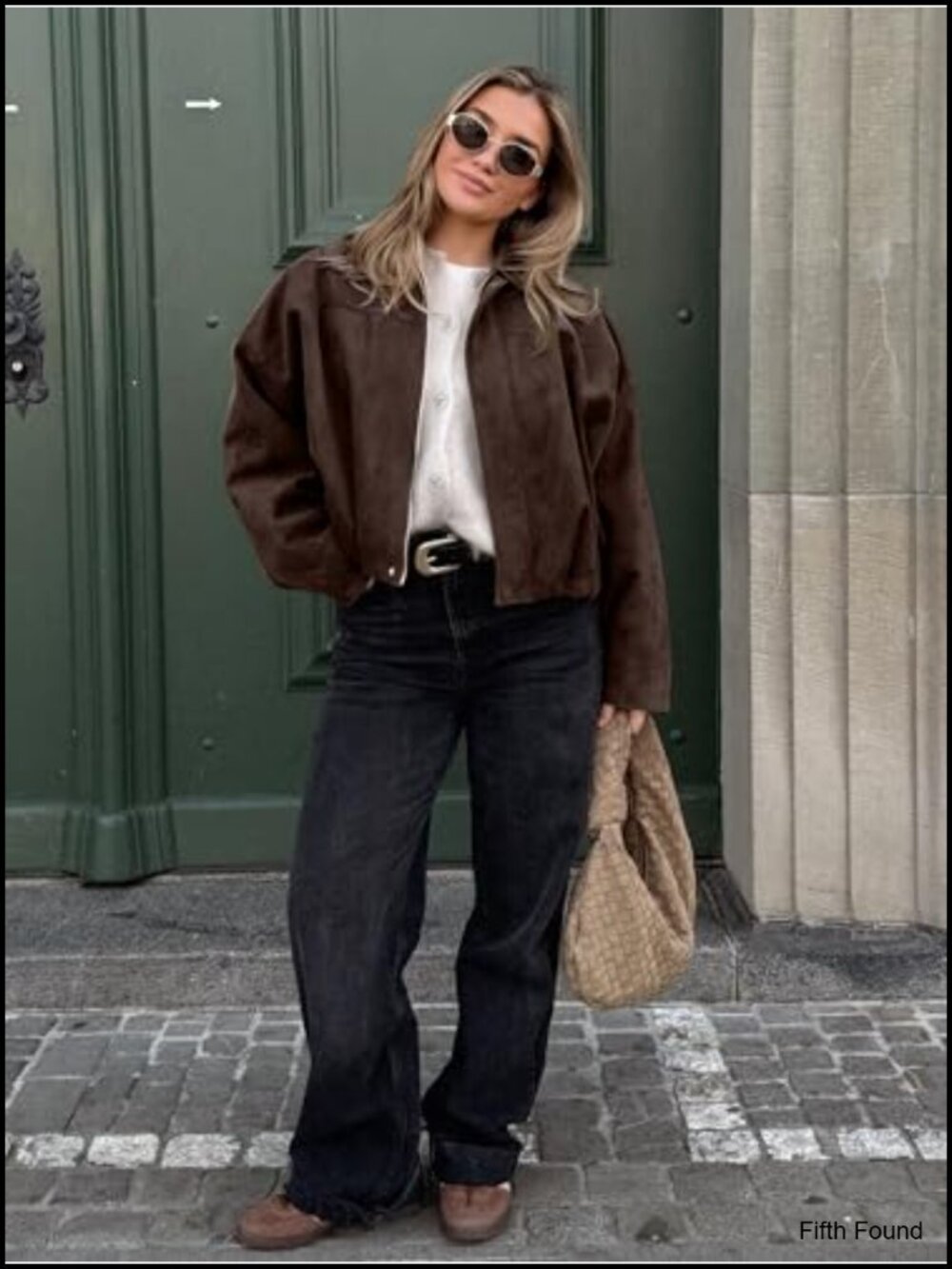 Faux Suede Bomber Jacket Zipper Pilot Coat Casual Lapel Oversized Long Sleeve - Picture 3 of 6